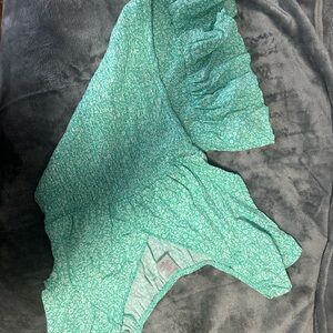 No Boundaries Green Mini Dress